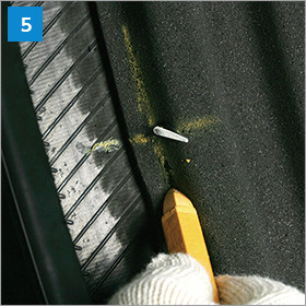 内面タイヤパンク修理の方法5
