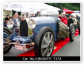 Car No.2:BUGATTI T37A