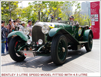 BENTLEY 3 LITRE SPEED MODEL FITTED WITH 4.5 LITRE